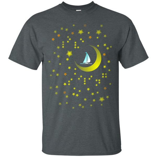 Moon Sailing on G200 Gildan Ultra Cotton T-Shirt